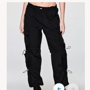 NWT Zumba Upbeat Essentials Cargo Pants, Black, XL